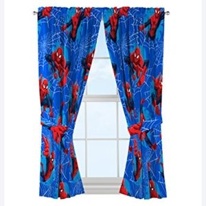 Spider-Man curtains